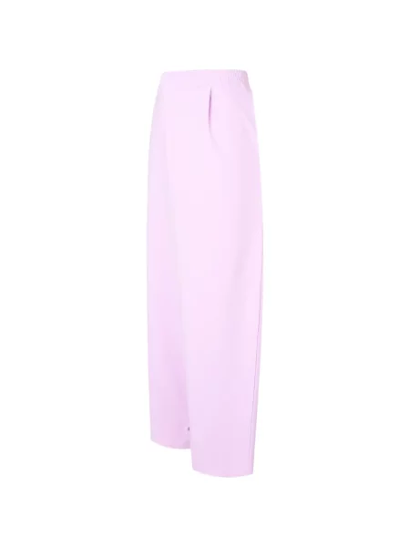 Pantaloni Pangaia din jerseu alergare violet