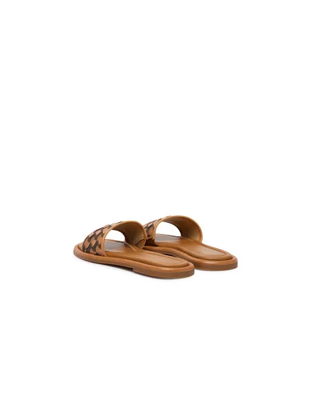 Pantofle Michael Michael Kors hnědé