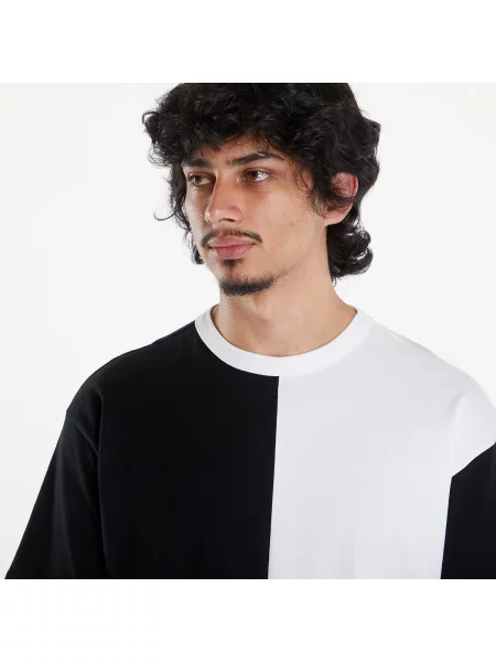 Тениска Urban Classics Oversize Harlequin Tee Black/ White XL черно