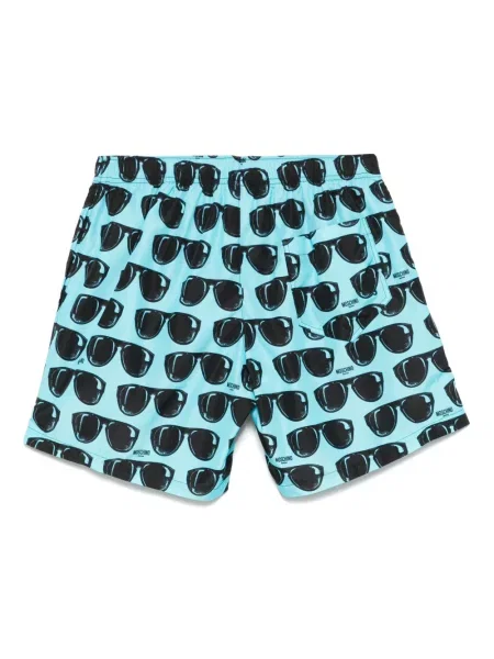 Ochelari de soare Moschino cu imagine albastru