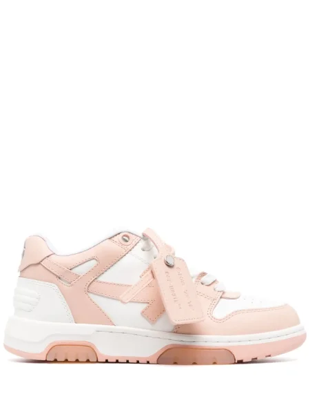 Sneakerși Off-white business alb