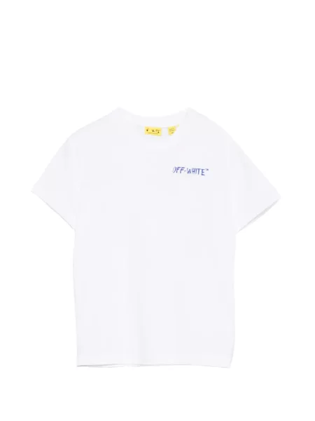 Koszulka dziecięca Off-white biała