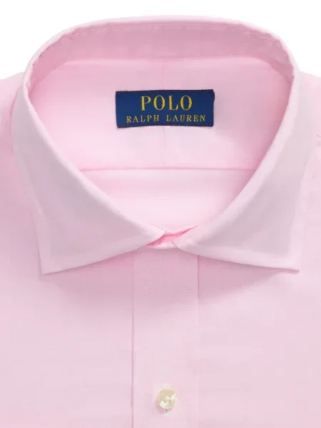 Fleece polo Polo Ralph Lauren με κέντημα με λαιμόκοψη v κόκκινο
