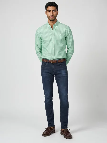 Blugi Pepe Jeans alergare albastru