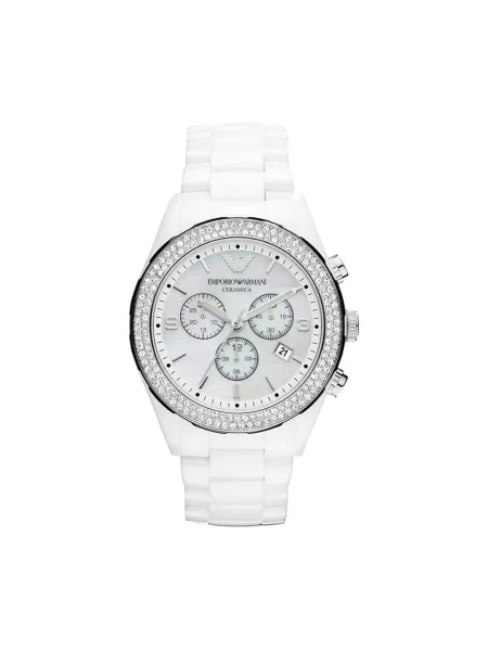 Zegarek Emporio Armani biały