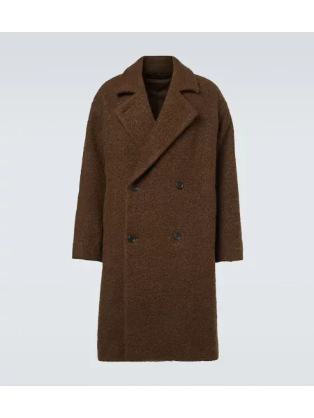 Palton A.presse de lână maro