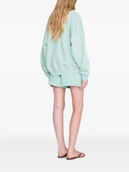 Hanorac Anine Bing cu broderie verde