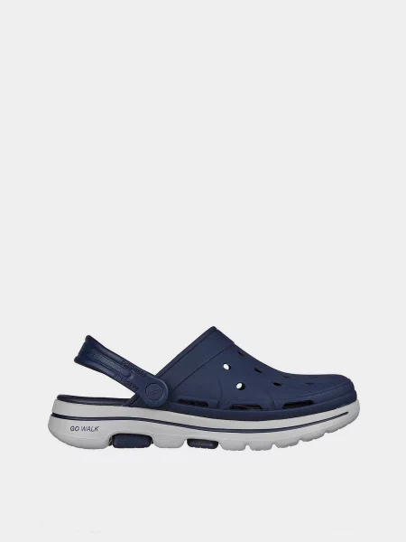 Skechers Шльопанці Текстиль синій