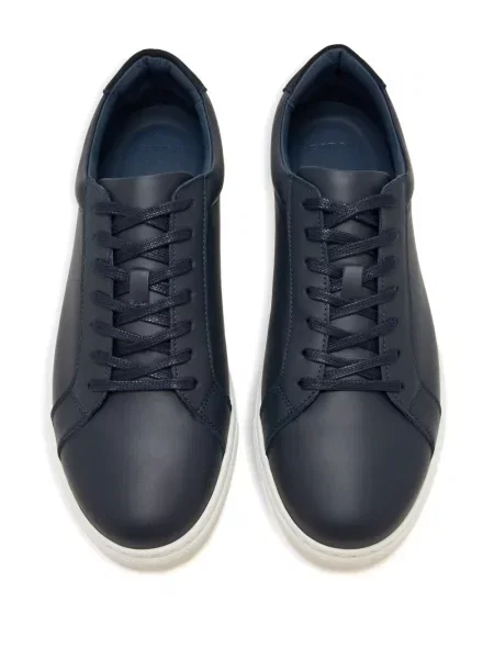 Sneakerși Forsa din piele de căprioară albastru