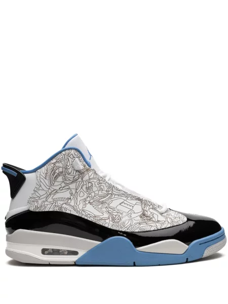 Sneakerși Jordan Dub Zero alb