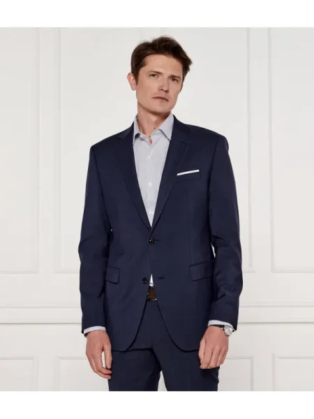 Joop! Zakó Finch | Modern fit gyapjú hozzáadásával kék