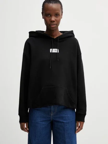 Maison Margiela Μπλούζα με κουκούλα Γυναικεία μαύρο
