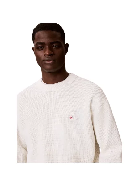 Sweter Calvin Klein biały
