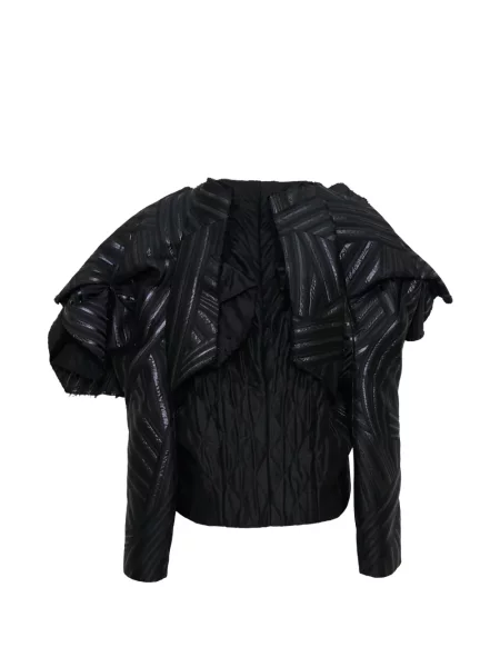 Matlasat geacă Comme Des Garçons negru