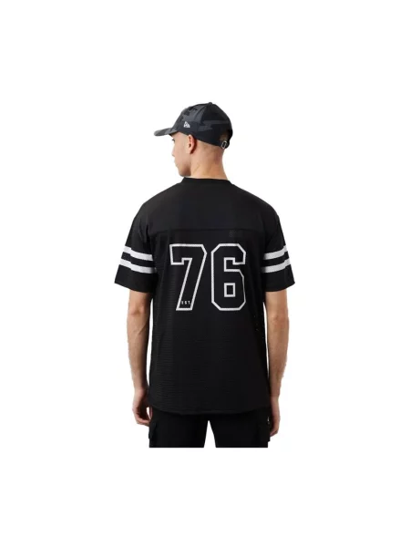 Koszulka New Era Team NFL Script Mesh Tampa Bay Buccaneers z krótkim rękawem czarno-czerwona M biała