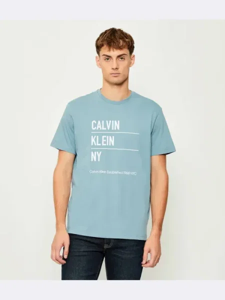 Calvin Klein Jeans Tricou albastru