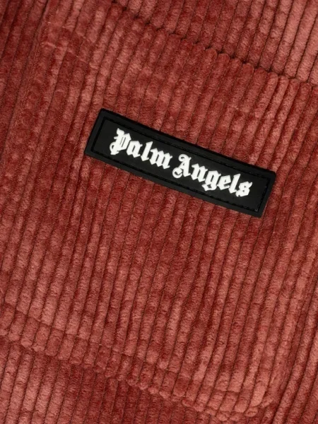 Kurtka dziecięca Palm Angels brązowa