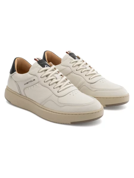 Sneakersy Ambitious skórzane beżowe