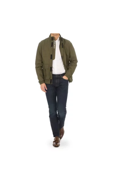 Kurtka Woolrich do biegania zielona