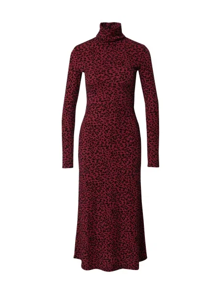 Warehouse Šaty červená čierna