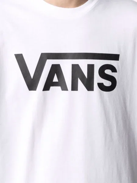 Тениска Vans с принт бяло