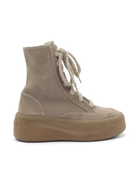 Buty do kostki Vic Matie zamszowe beżowe