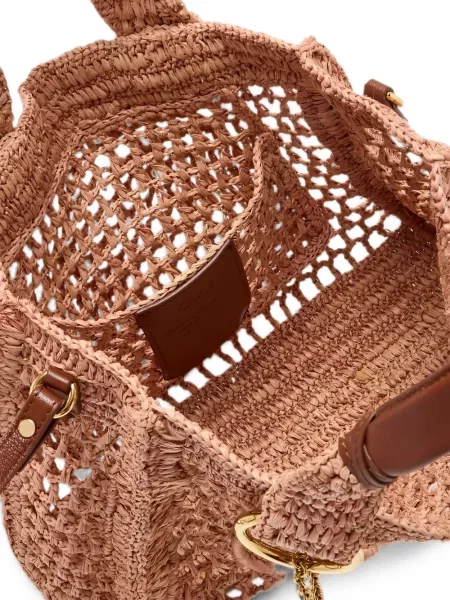 Geantă shopper Chloé maro