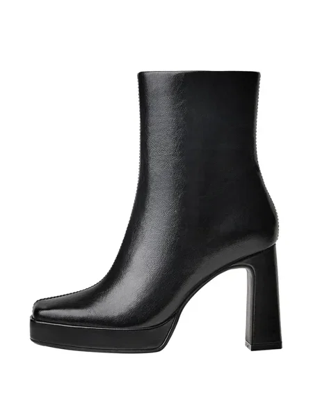 Bershka Botine negru