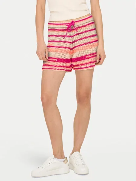 ONLY Шорти з тканини Merida рожевий