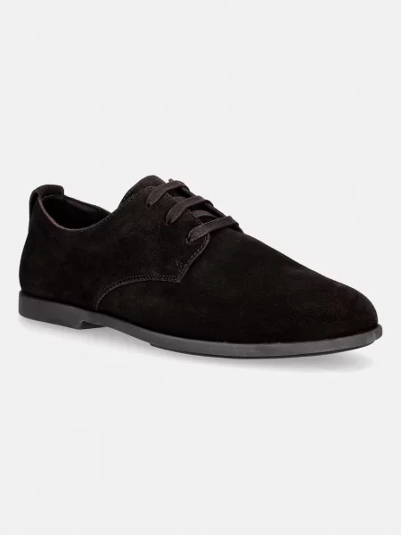 Velúr derby cipő Calvin Klein barna