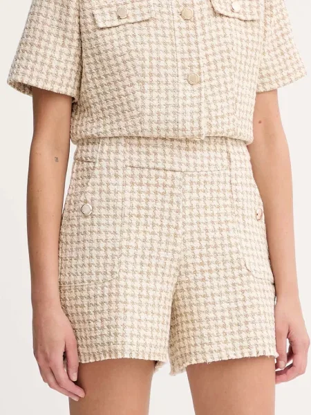 Pantaloni scurți Morgan auriu