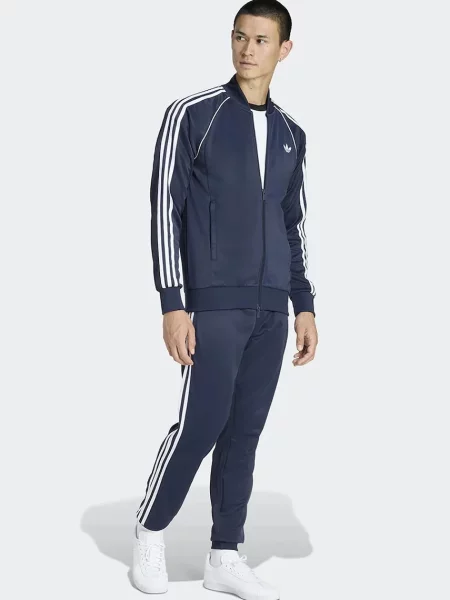 Adidas Originals bluza rozpinana granatowa