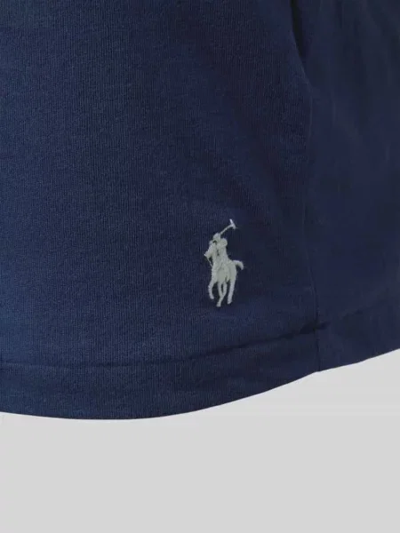 Polo Ralph Lauren t-shirt granatowy gładki niebieska