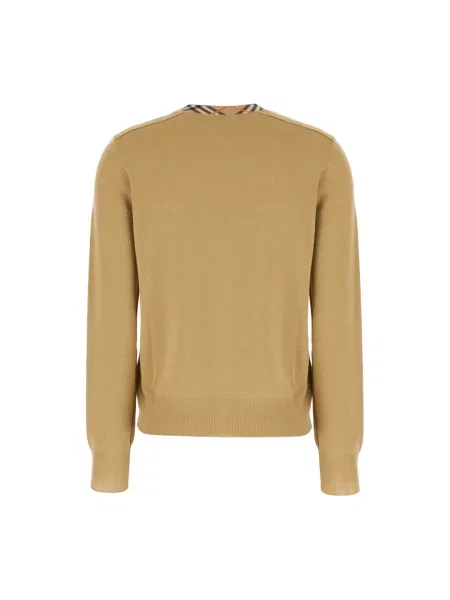 Sweter Burberry beżowy