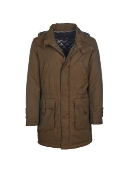 Parka Trussardi brązowa