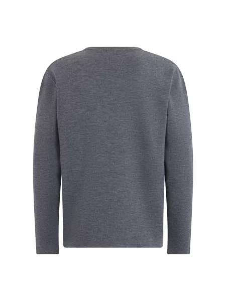 Sweter Slowear wełniany szary