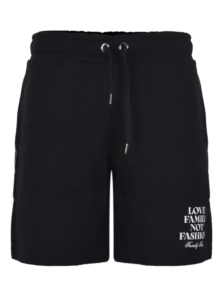 Kraťasy Family First s potiskem černé