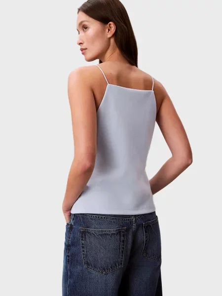 Джинсовий топ Calvin Klein Jeans блакитний