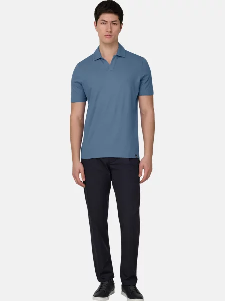 Boggi Milano Tricou deschis albastru