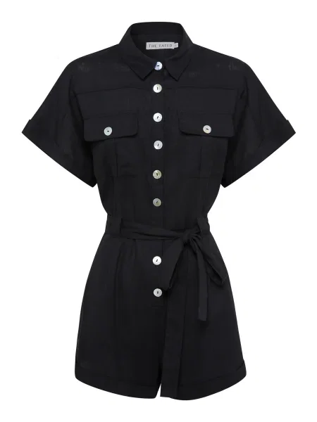 The Fated Salopeta LOLITA' negru