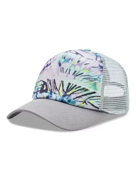 Czapka dziecięca Buff Trucker w kolorze szaro-liliowo-niebieskim szara