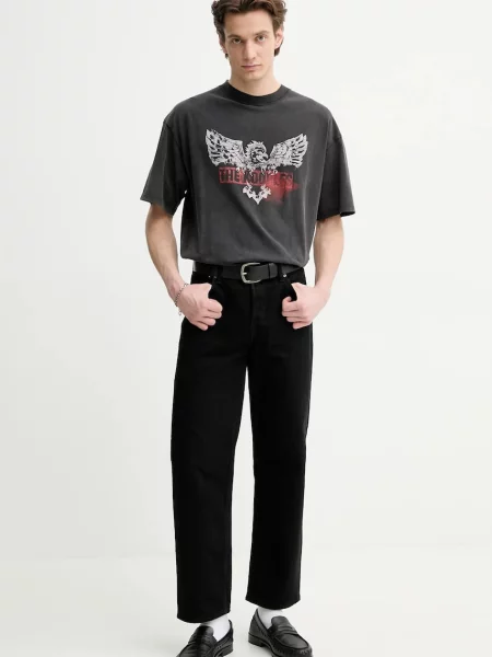 Футболка The Kooples з принтом сірий
