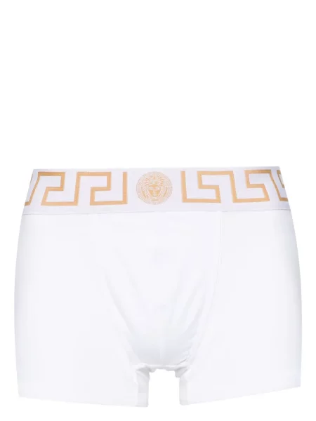 Chiloți Versace din jacard alb