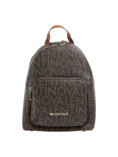 Valentino Bags plecak REGINA RE mały wzorzysty brązowy