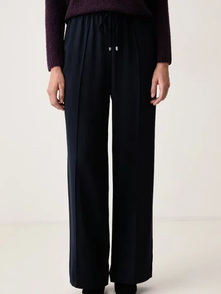 BOSS pantaloni pentru femei din vâscoză
