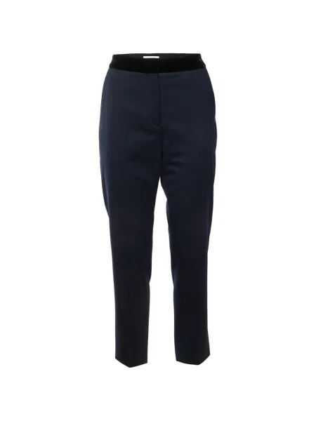 Pantaloni Sandro de lână albastru