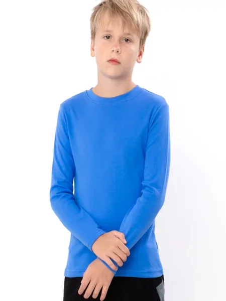 Дитячий Лонгслів Носи своє блакитний