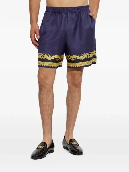 Pantaloni scurți Versace violet