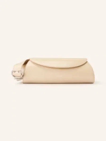 Jil Sander Torba Na Ramię Cannolo beige beżowa