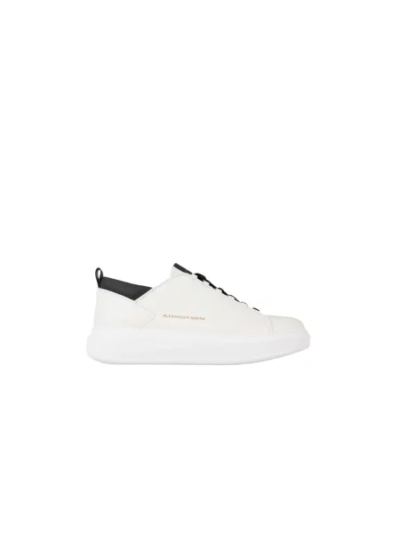 Sneakersy Alexander Smith skórzane białe